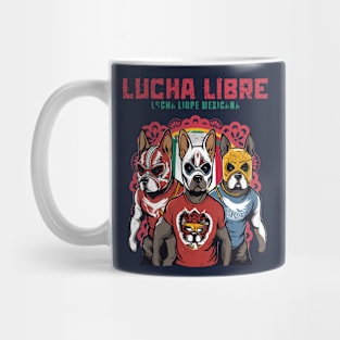 Lucha Libre Dogs Mug